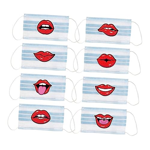 Abaodam 80 Piezas Sonrisa Calcomanías Pegatinas Parches De Máscara