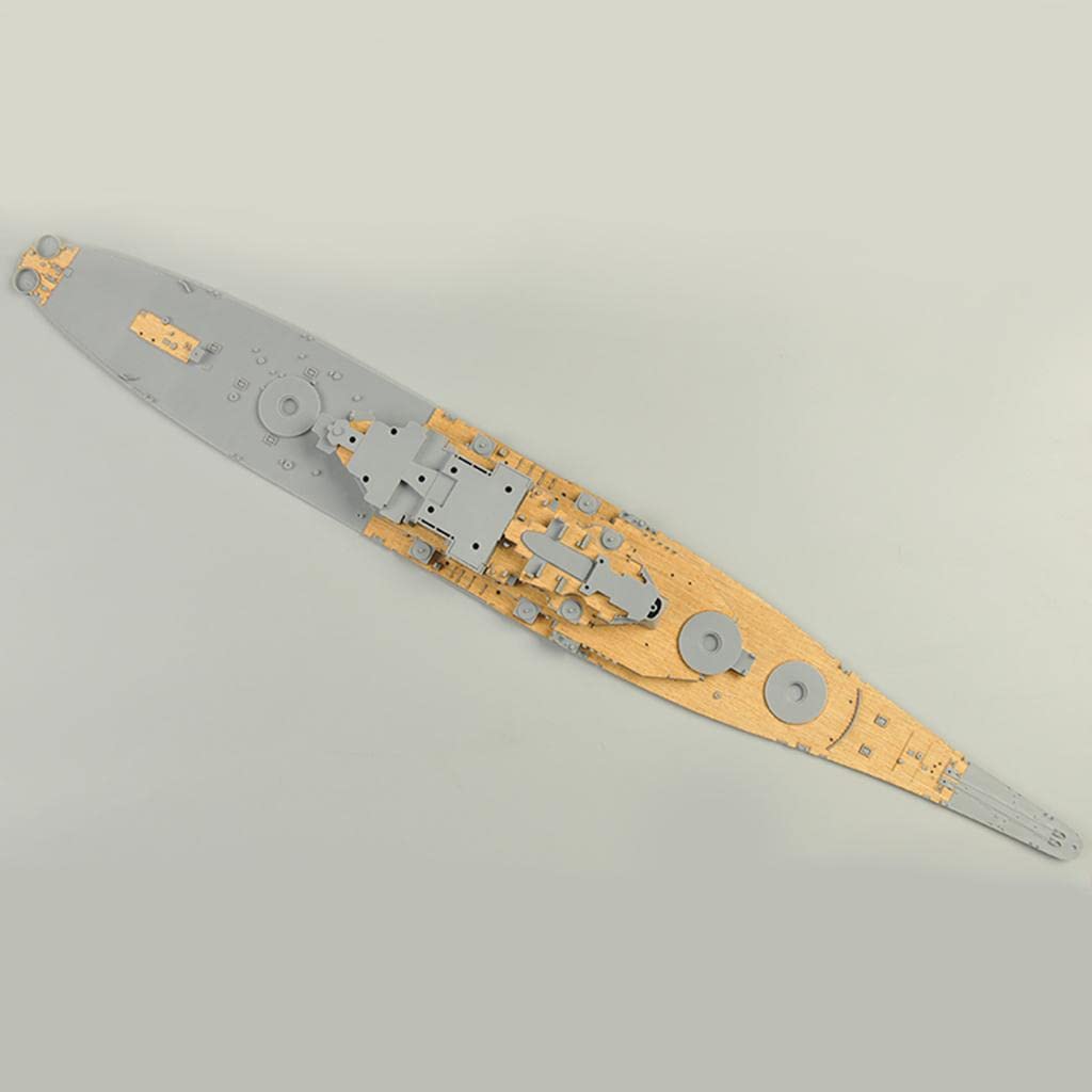 Holz Deck Modellbausatz USS Missouri - Detailliertes Schlachtschiff Im Maßstab 1:350