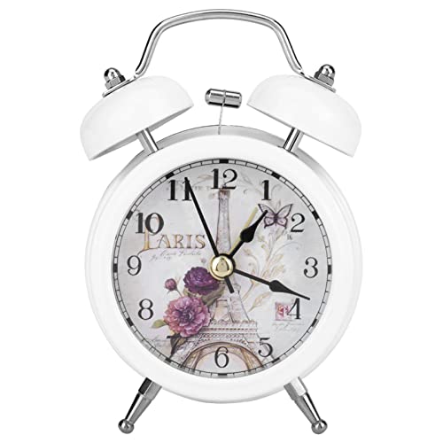 Garosa Despertador mecánico silencioso