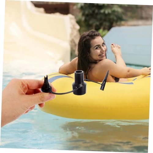 Cabilock Air Pump Valve for Replacement Air Pump Accessories Nozzle Inflatable Bed Pumps Inflatable Pool Pump Mattress Airbed Air Bed Accessories Plastic Black4