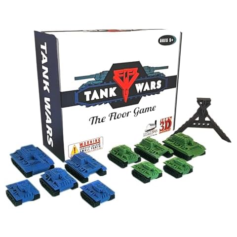 Tank Wars Strategy Board Game Cover