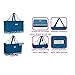 Everything Mary Universal Sewing Machine Carrying Case, Blue - Portable Tote Cover Bag for Brother, Singer & Most Machines - Supply Organizer for Crafts, Nursing, & Medical