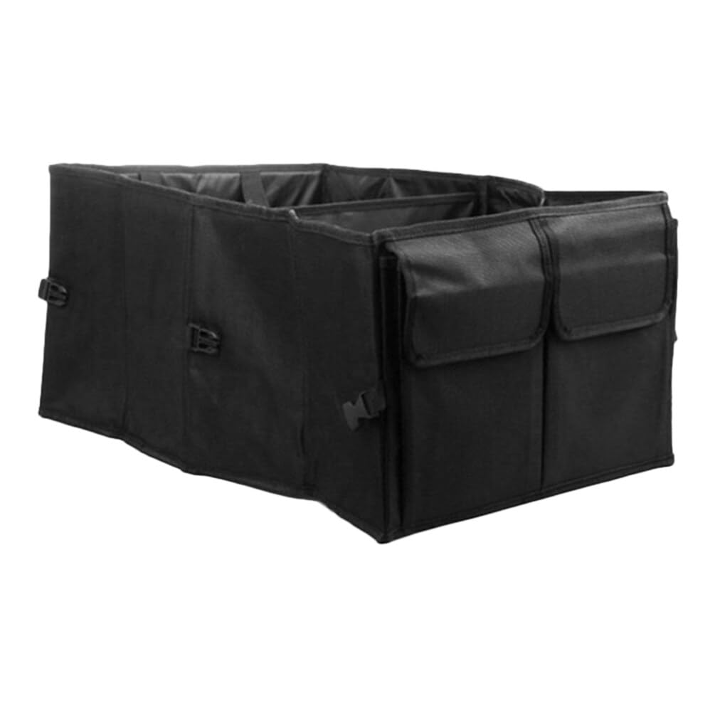 Rangement de coffre de voiture pour voyage et camping bac pliable multi-compartiments iplusmile