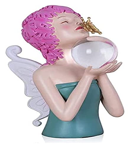 Statue Jolie Fille de fée RLKHXBS en résine déco table salon