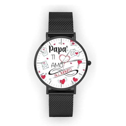 MOCHEIA SHOP Orologio Unisex Con Maglia Milanese – Orologio Maglia