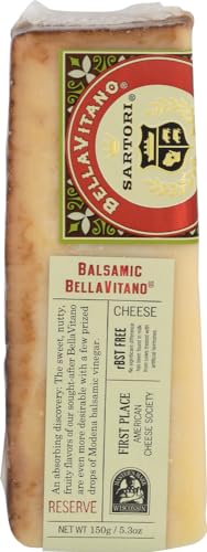 SARTORI RESERVE Bellavitano Balsamic Wedge, 5.3 Ounce (Pack of 12)