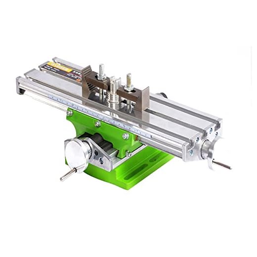 MultifunctionWorktable Milling Working Cross Table Milling Machine Compound Drilling Slide Table For Bench Drill Adjustme X-Y(6330 SIZE)