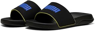 PUMA Unisex Popcat 20 Starblitz Jr Black-Vivid Sandal