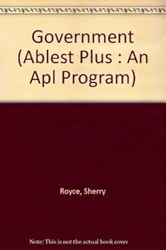 Hardcover Government (Ablest Plus : An Apl Program) Book