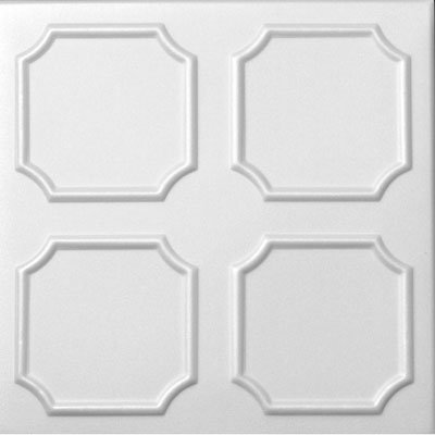 Decorative Ceiling Tiles Inc. Bostonian - Styrofoam - Pack of 8