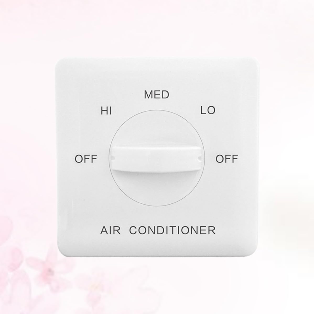 Interruttore Fan Coil Termostato Ventilconvettori e Comando Parete per Fancoil, Pannello di Controllo Temperatura per Ambienti Residenziali, Montaggio Semplice