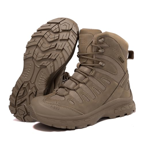 Image of Winter Snow Boots Waterproof Military Training Anti Slip Warm Boots Thickened Cotton Walking Ankle Boots For Man