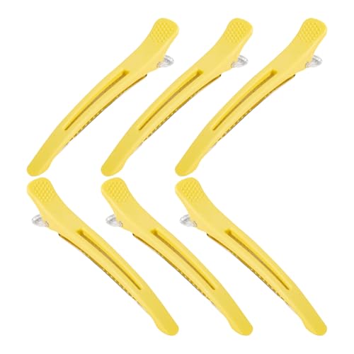 6pcs Billed Hair Roller Clip for Women with Silicone Band Strong Grip Hair Clip Great for Thin and Thick Quick Hairstyle Fix