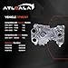 ATLBALA 25199424 Engine Timing Cover Compatible with Chevy Sonic Cruze Trax Buick Encore 1.4L 2011-2021 Replace OE# 55562788 25194353 Timing Chain Oil Pump Cover
