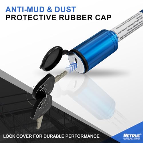 Image of RETRUE Trailer Locking Hitch Pin, 5 /8 inch Pin, Fit 2 inch Receiver, Blue