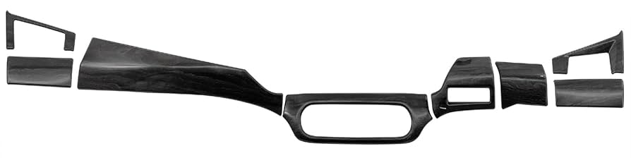 C581) ウィッシュ10系 ブラックウッド調パネルセット