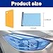PYALXDN 1 Pcs Car Light Tint Film 12 X 48inch,Cuttable&Stretchability Car Headlight Taillight Fog Light Vivid Vinyl Wrap Protector,Non-Marking Self-Adhesive Decals Car Decor mit squeegee,Light Blue