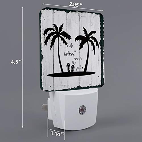Plug-in-Night-Light-Lamp-with-SensorSummer-Palm-Tree-Flip-Flops-SketchWall-LED-Nightlights-Auto-Dusk-to-Dawn-Sensor-for-BedroomBaby-NursingBathroomKitchenStairs-Home-Decor-Rustic-Wooden-Grain 41nK2+Pg2YL