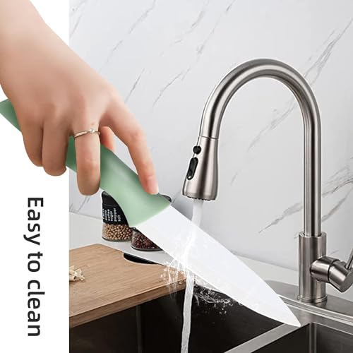 Image of Ceramic Chef Knife - Professional Ceramic Kitchen Knives for Fruits & Vegetables (4IN)