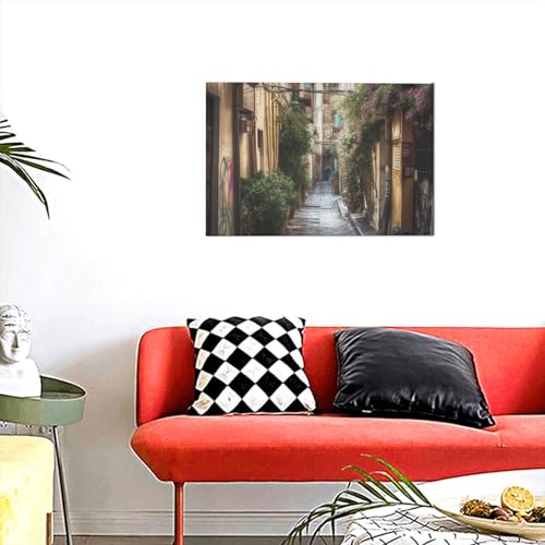Toile murale allée inspirante pour créer une ambiance sereine chez soi - 5