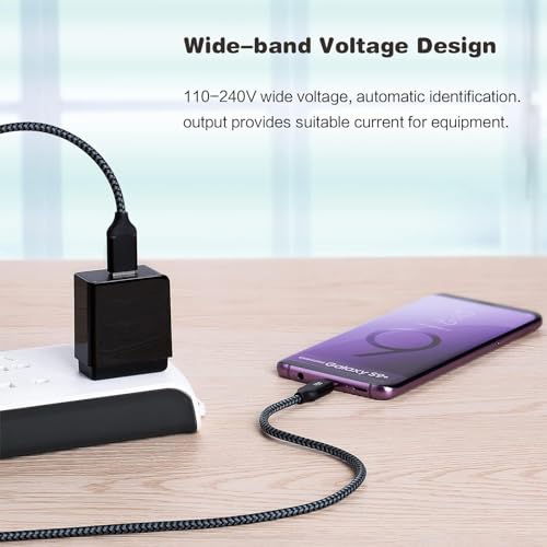 Quick Charge 3.0 USB Wall Kit Compatible with Bang & OLUFSEN Beoplay A2 Includes Hi-Power Adaptive USB Type-C 5ft Cable! (18Watts)