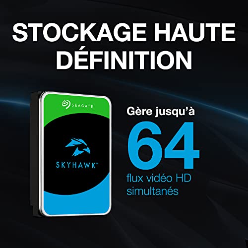 Seagate SkyHawk ST6000VX001 disque dur 3.5 6000 Go Série ATA III Neuf - vue 10