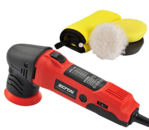 ZOTAポリッシャー,75mm小型 ランダムオービタル式,100V六段変速 3000-7200RPM...