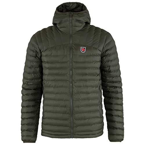 Fjällräven Herren Expedition Lätt Hoodie Jacke, Deep Forest, S