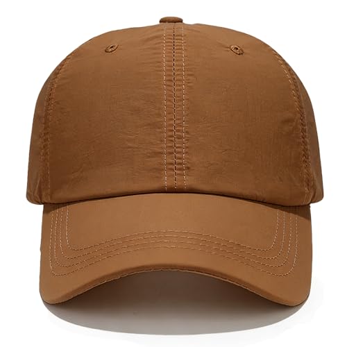 Image of Waterproof Baseball Cap Breathable UPF50+ Caps for Men Women Outdoor Sport Adjustable Rain Quick Dry Hat