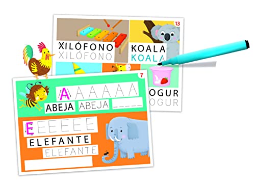 Clementoni -55308 - Learning to Write - Educational Game Ages 5 and Up, Multicoloured, Small - Image 3