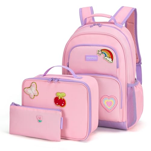 Image of mommore Kids Backpack Set Kindergarten School Bookbag for Boys Girls