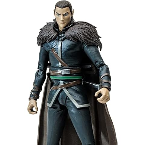 McFarlane Toys, 7-Inch Critical Role Vox Machina Vax’Ildan Action Figure with 22 Moving Parts, Collectible Critical Role Figure with Collectors Stand Base - Ages 14+ Cover