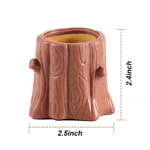 Oricraft Magic Squirrel Stress Relief Toy Surprise Stump Animal Squirrel Cup For Anxiety Relief, Adhd Squeeze Out The Surprises And Heal The Emotions, Sensory Toy For Autism(Brown) #TOP6