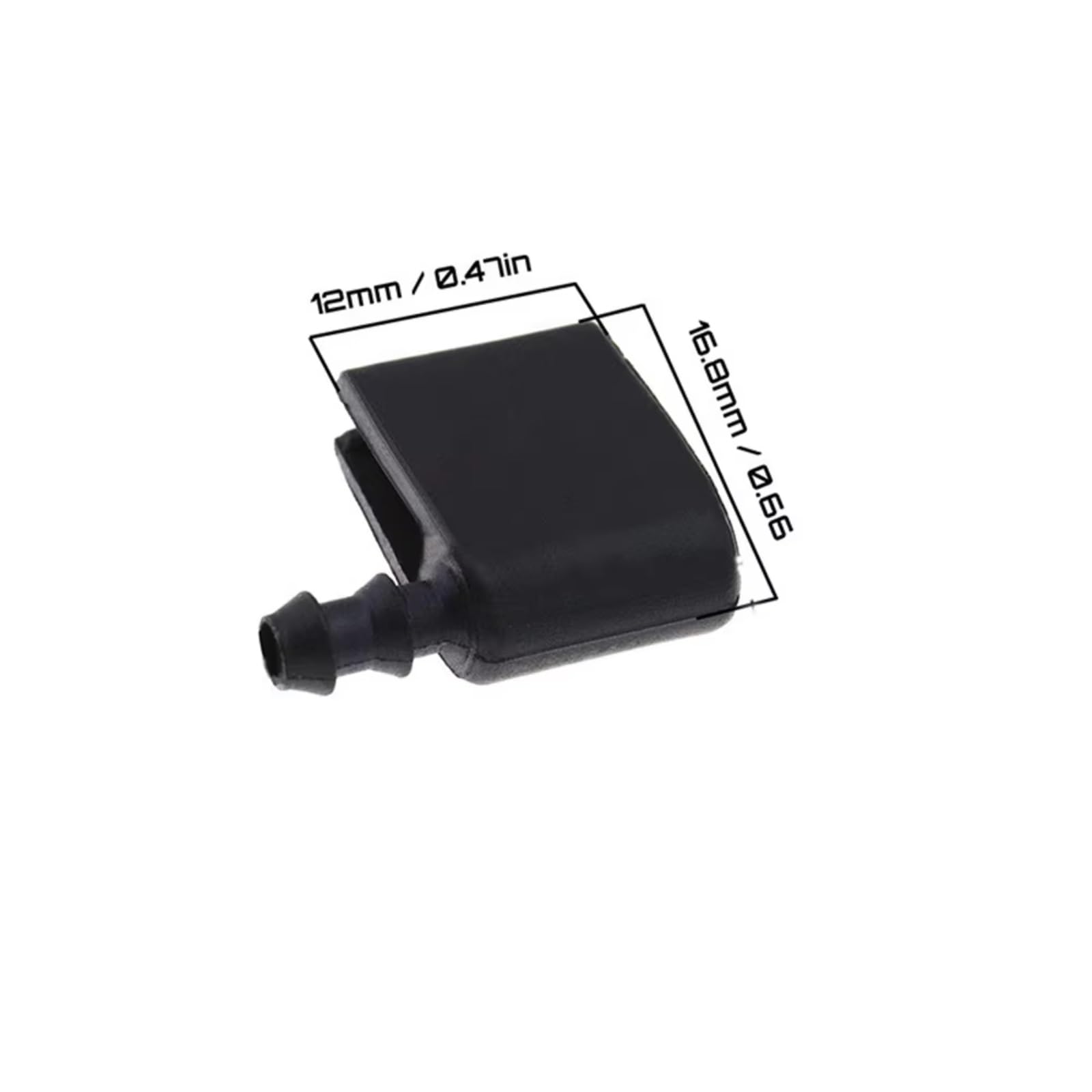 Compatibile Con Freightliner Per Sprinter 3500 2010-2016 2 Pezzi Ugello Lavavetri Universale Per Parabrezza 2E1955985 2E1955986 Parti Di Ricambio Ugello Tergicristalli