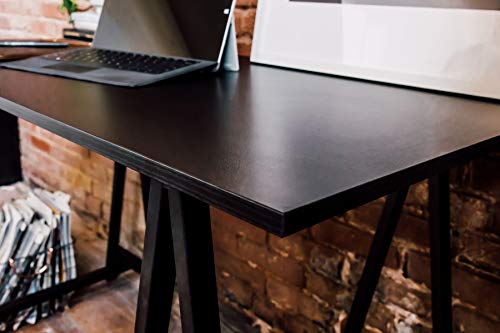 Onespace Cambria Art Computer Desk, Black #TOP2