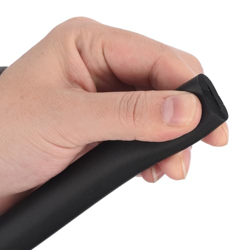 Image of uxcell Foam Tubing for Handle Grip Support,9mm(3 /8 inch) ID 25mm(1 inch) OD 0.3 Meter /1ft Length Black