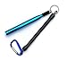 JIGITY - 2 Pack Wacky Rig Tool and O Rings (220pcs) | Blue + Camouflage Tools for Senkos Stick Bait Neko Ned Finesse Rigging Style Kit Bass Fishing Gear Aluminum Metal Tube (NO Worms or Hooks)