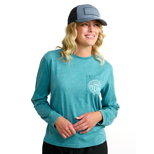 Chemise de pêche à manches courtes Huk, l'excellence du confort féminin