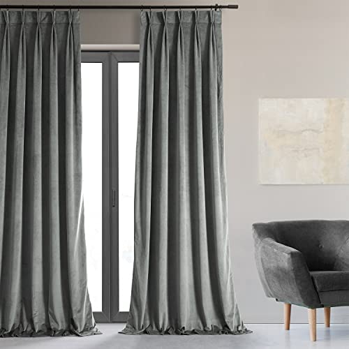 HPD Half Price Drapes Velvet Blackout Curtains/Drapes - Image 3