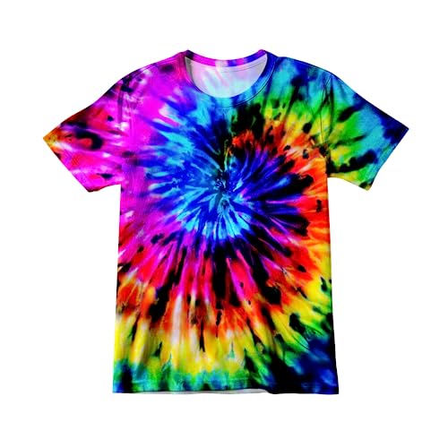 Image of Graphic Kids Tie Dye Shirt Size 4-10