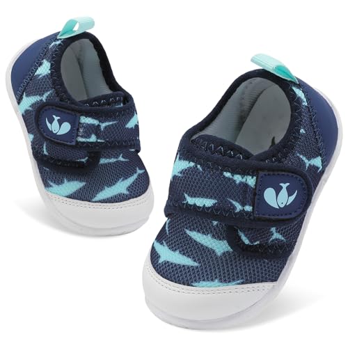 FEETCITY Baby Sock Shoes Baby Walking Shoes Infant Non-Slip Breathable Slippers with Soft Rubber Sole Baby Boys Girls Slip On Sneakers