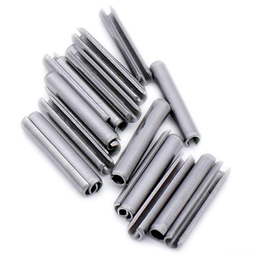 D2 (2mm x 30mm) Slotted Spring Pin (Heavy) - Stainless Steel (A1) (Pack of 20)