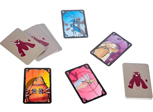 Image of Awestuffs Cheating Moth - Card Game Where Cheating is Required, Easy to Play, Thematic Strategy Game for Teens & Adults, Ages 15+
