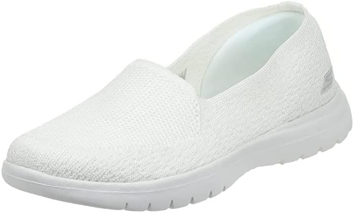 Skechers Performance Go Walk Flex SlipOnBright Summer Womens Slip On 10 BM US White