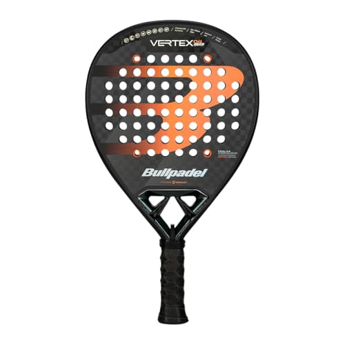 Bullpadel Vertex 04 Hybrid 25 Encordado: No 370G Pala De Pádel Pala De Pádel Gris Oscuro - Naranja