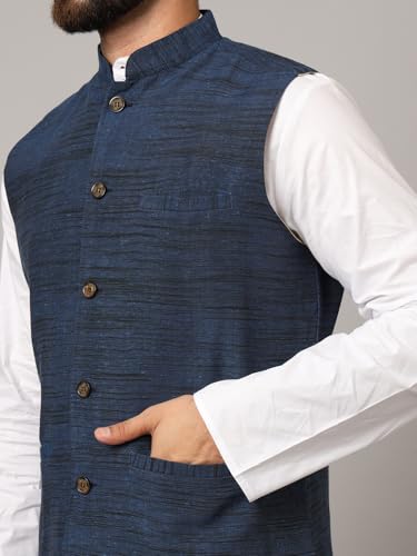 Image of LATEST CHIKAN Men's Nehru Jacket /Waistcoat Sophisticated Ethnic Wear