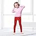 YYZZH Ladybug Pattern Black Spots On Red Girls Leggings Dance Running Workout Yoga Pants