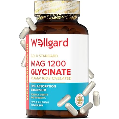 Wellgard Mag 1200 Pure Magnesium Glycinate Cover