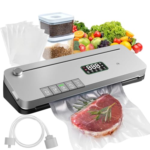 7 in 1 Food Vacuum Sealer Machine 75kPa Household Kitchen Sealer 20 Bags - image 1