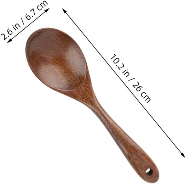 Wooden Salad Servers Set 4pcs – Salad Spoons and Forks for Serving and Tossing – Natural Wood Kitchen Utensils for Home and Party Use